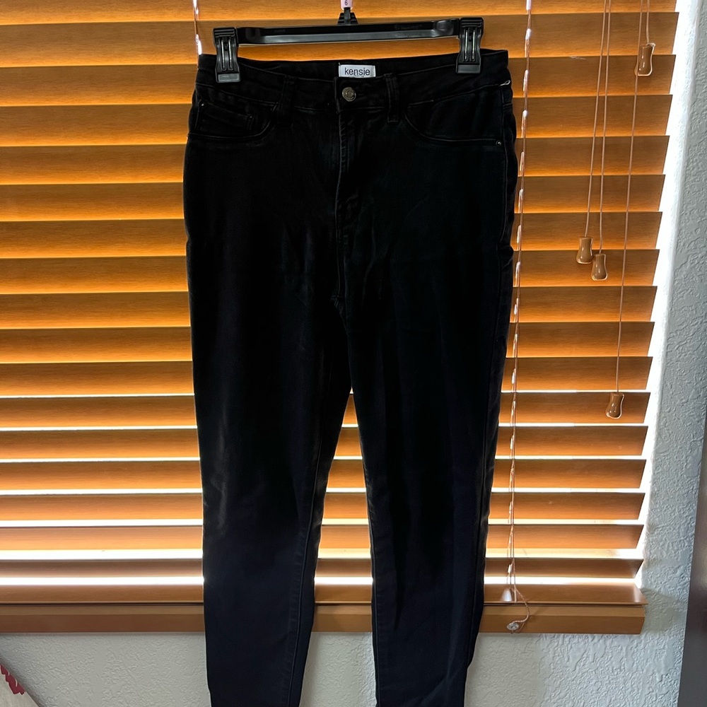 Kensie Black Legging Pants for Women